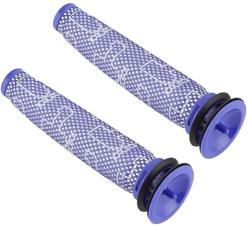 2 Pièces Filtre D'aspirateur, Filtre Dyson V8 Aspirateur V6 Mattress Remplace Filtres Moteur Pré-Lavable pour V6 V7 V8DC...