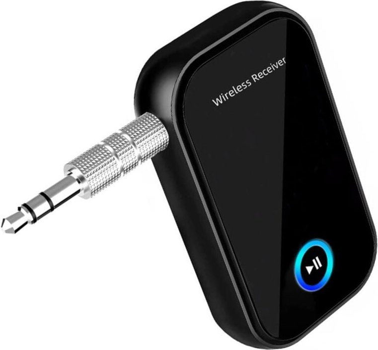 Thumbnail - Gabrielle Auto-Bluetooth-Adapter, BT5.0 Auto-Bluetooth-Empfänger, Freisprechen, Aux-Bluetooth-Audio-Empfänger, 3,5-mm-Au...