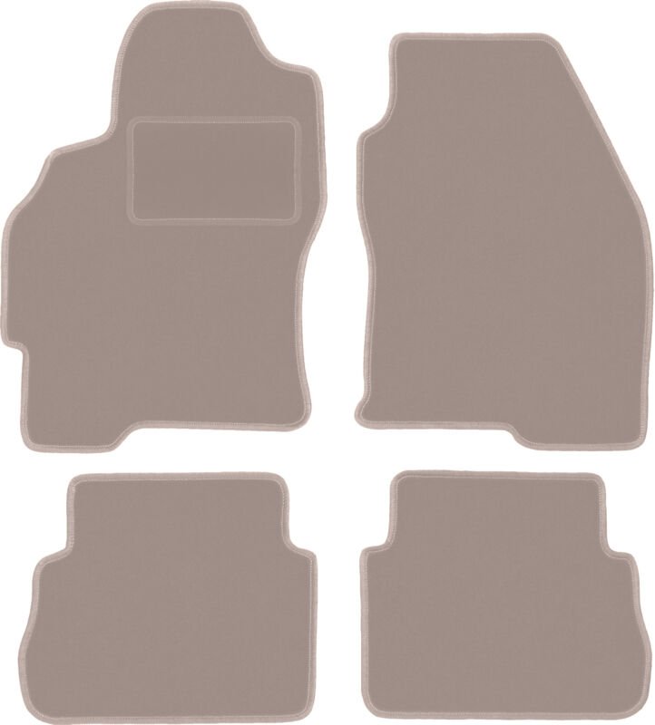 Beige Veloursmatten für: Ford Mondeo MK1 Kombi, Limousine, Liftback, Fließheck (1992-1996)