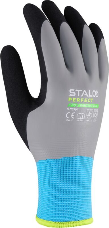 STALCO Polyesterhandschuhe WINTER FOAM 9 PERFECT S-76396