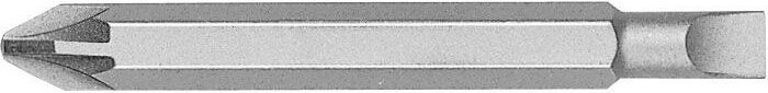 Thumbnail - Umkehrbare flache Spitze / Pozidriv Führung 1/4' (PL55/PZ2x60) Witte 29005