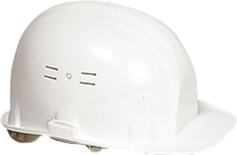 Verstellbarer weißer Bauhelm