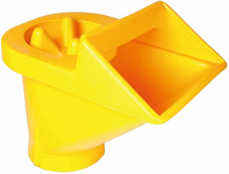 ICS - Einfülltrichter für Profi Bauschuttrutsche Schuttrutsche Schuttrutschen