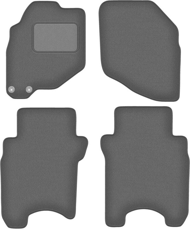 Graphit-Fußmatten für: Honda Jazz II Fließheck (2002-2007)