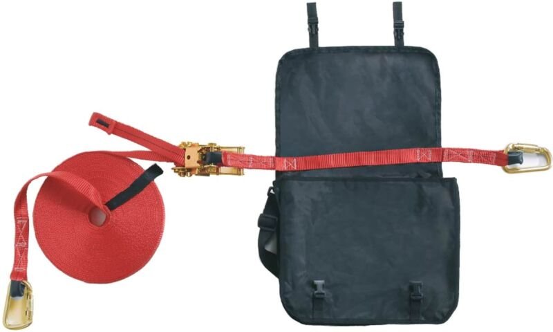 Vorübergehende horizontale Lebenslinie mit Gurtband 20 m SARPO - EN795