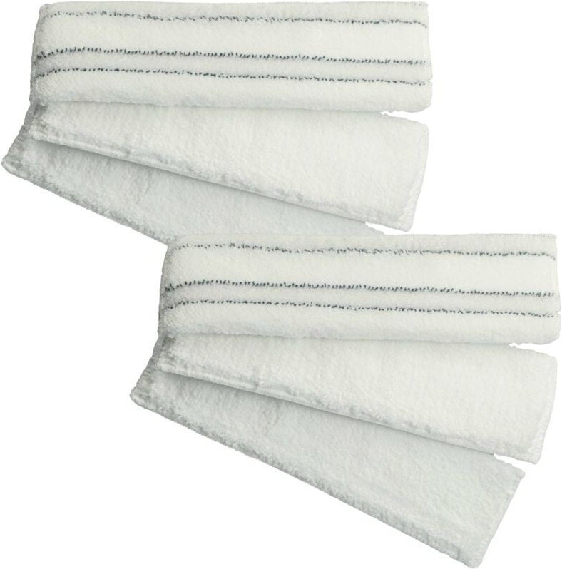 vhbw 6x Wischtuch Ersatz für Thomas 787204 für Staubsauger - 2x Pad für Fliesenreinigung, 4x Pad für Parkettreinigung