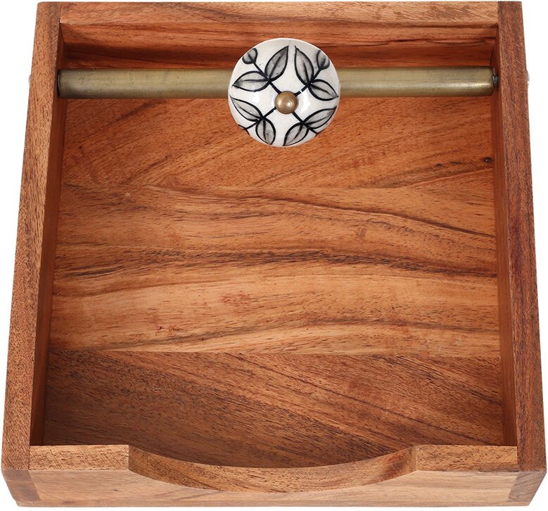 Signes Grimalt - Napilletero Utensils Brown Napilletero - 5x20x20cm