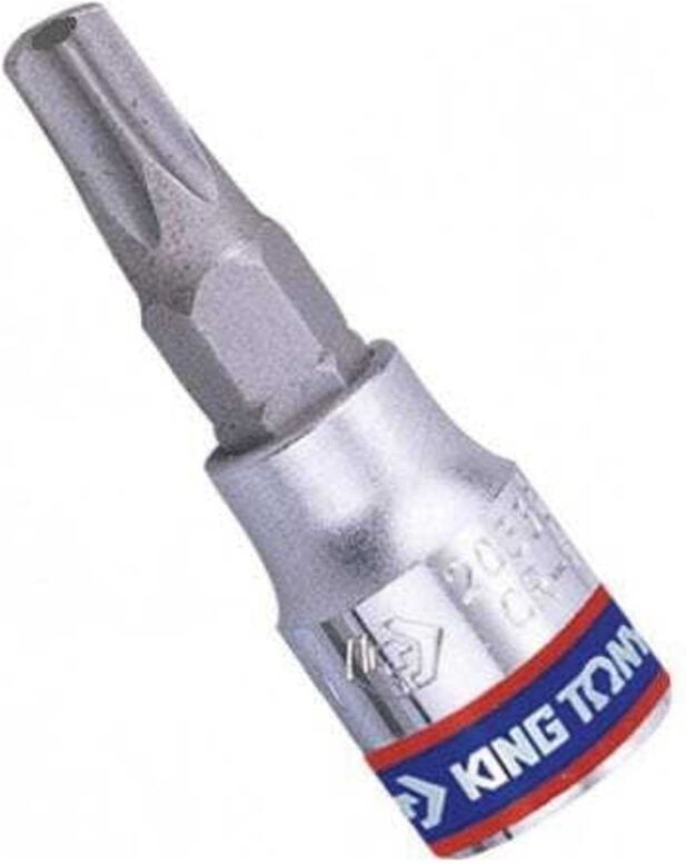 KING TONY 1/4" TORX-STECKSCHLÜSSEL MIT LOCH T15 x 37mm