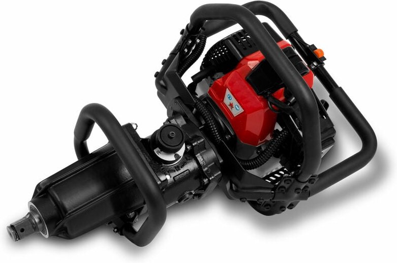 EBERTH Benzin Schlagschrauber, Drehschlagschrauber, 2,3 PS / 1,7 kW Benzinmotor, 2-Takt, luftgekühlt, 46,5ccm Hubraum, b...