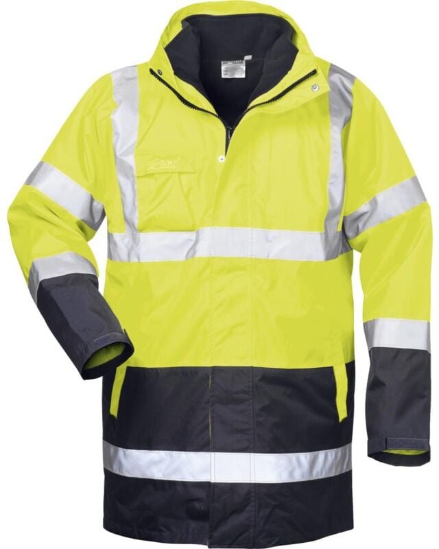 Warnparka Spencer, Gr. xl, gelb/marine - Safestyle