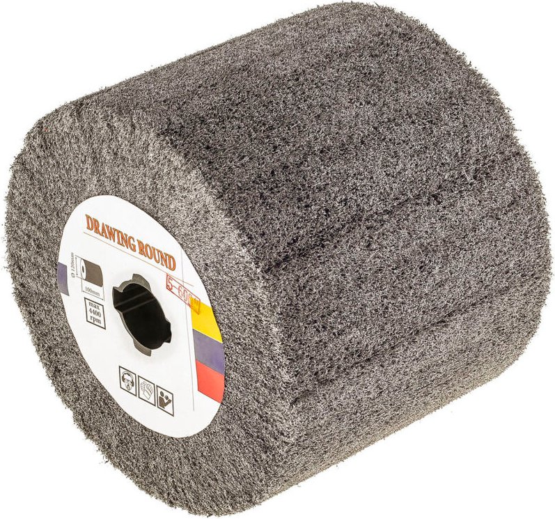 Vlies-Schleifrolle für Satiniermaschine 120x100mm, Körnung P600