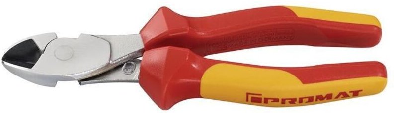 Kraftseitenschneider Länge 160 mm verchromt vde Mehrkomponenten-Hüllen