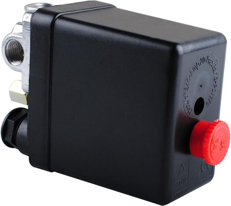 Zentraler pneumatischer Luftkompressor-Regler, Steuerventil, Druckschalter 90 – 120 psi, 240 v - Lntyq