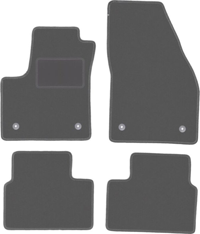 Graphit-Fußmatten für: Opel Meriva B Minivan (2010-2017)