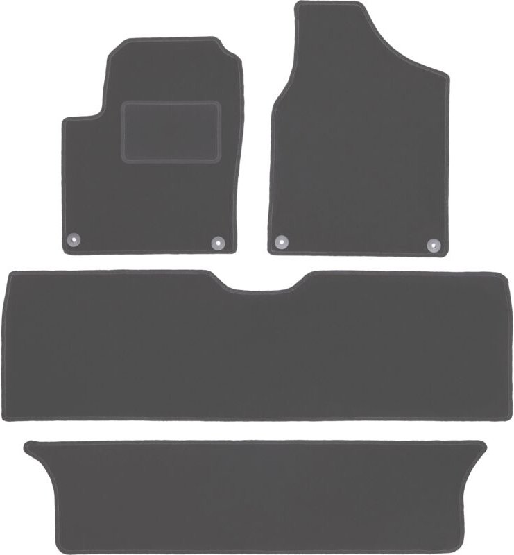 Graphit-Fußmatten für: Volkswagen Sharan I Minivan (1995-2010)
