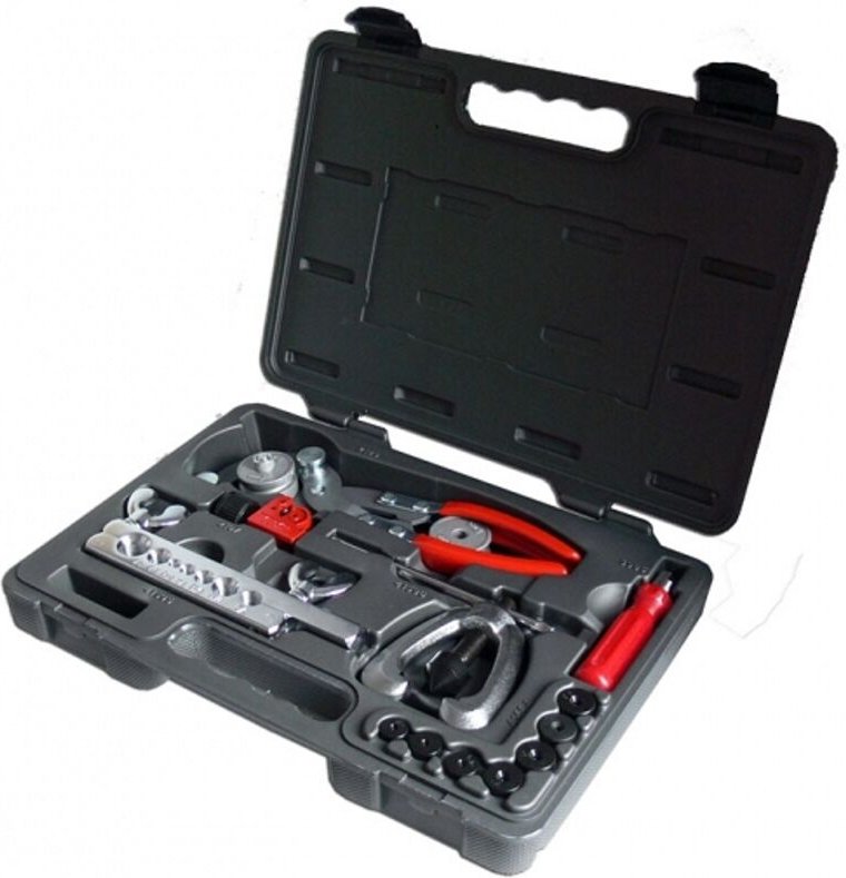 Bremsschlauchbieger mit Crimpzange