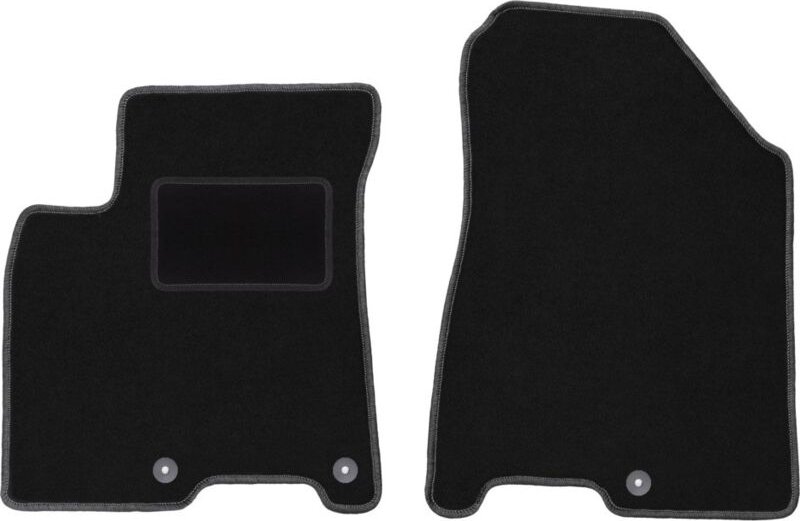 Vordere Matten schwarz für: Kia Niro Crossover (2016-)