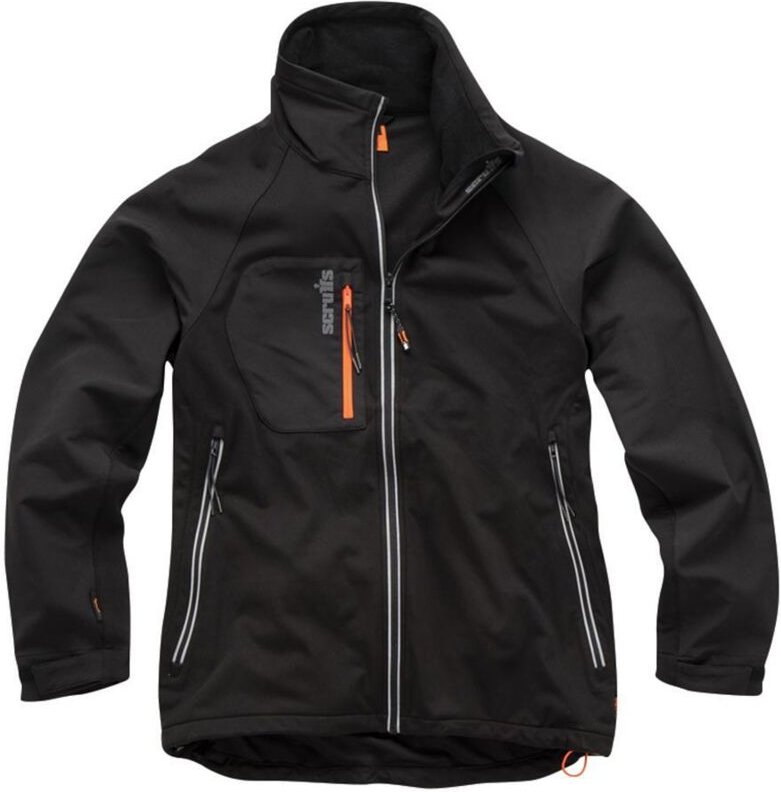 Softshelljacke "Trade Flex", schwarz Größe xxl