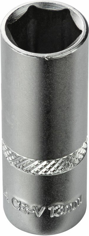 Stecknuss Sechskant 13mm 6 Kant 1/4' lang (cr-v)