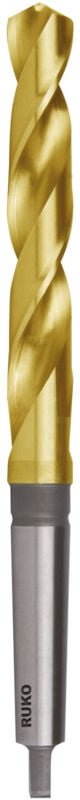 Spiralbohrer din 345 Typ n HSSE-Co 5 TiN ø 16,5 mm - 204165T - Ruko