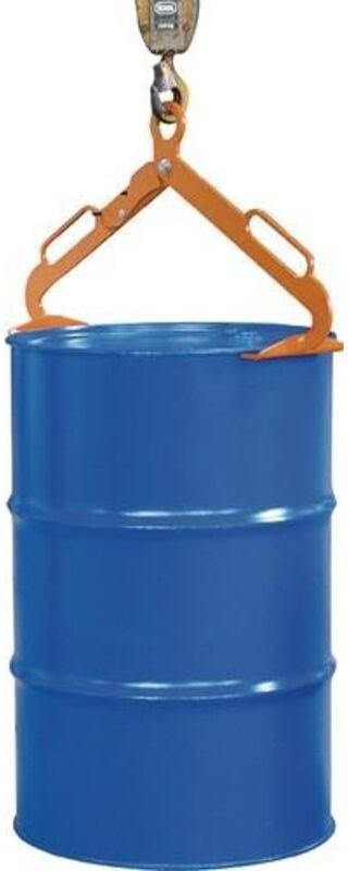 Bauer Fasszange LGZ, lackiert, Gelborange