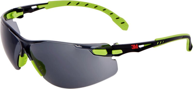 3M Solus S1202SGAF Schutzbrille mit Antibeschlag-Schutz Grün, Schwarz EN 166 DIN 166