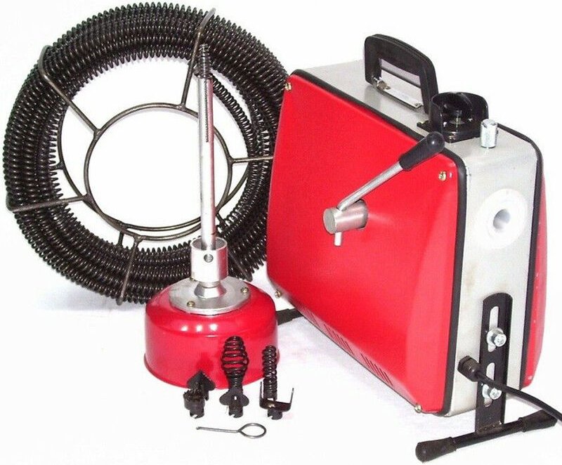 Apex - Rohrreinigungsgerät 500W Abflussreiniger 55930 Rohrreiniger 16mm Spirale Abfluss