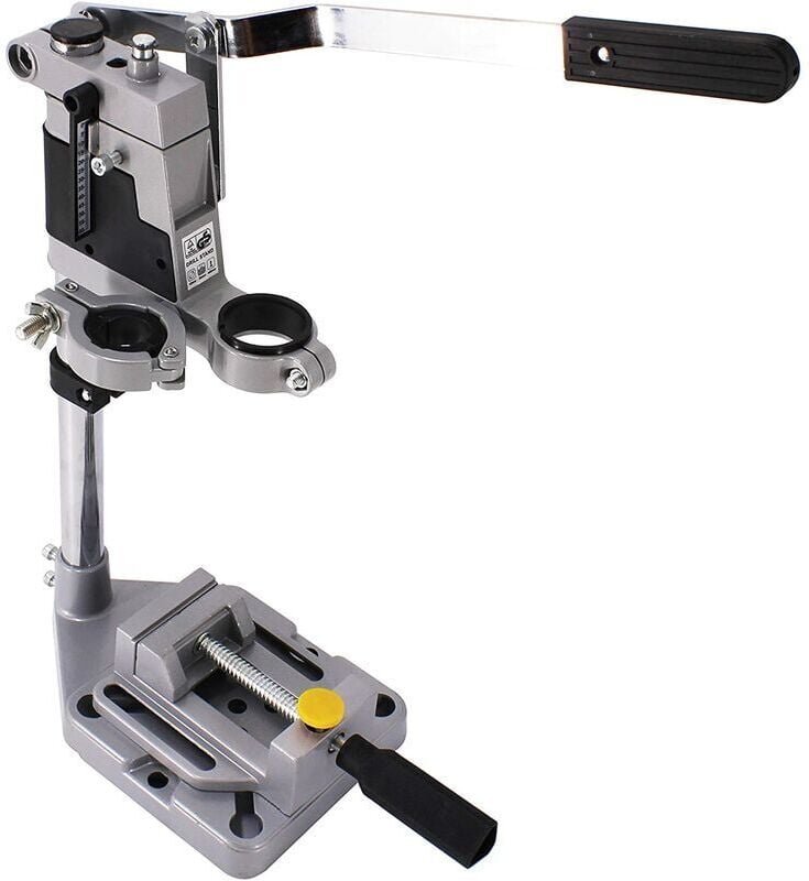 Drehwerkzeug-Bohrmaschinen-Arbeitsplatzständer mit Schraubenschlüssel, tragbare Mini-Bohrmaschine – idealer Werkzeughalt...