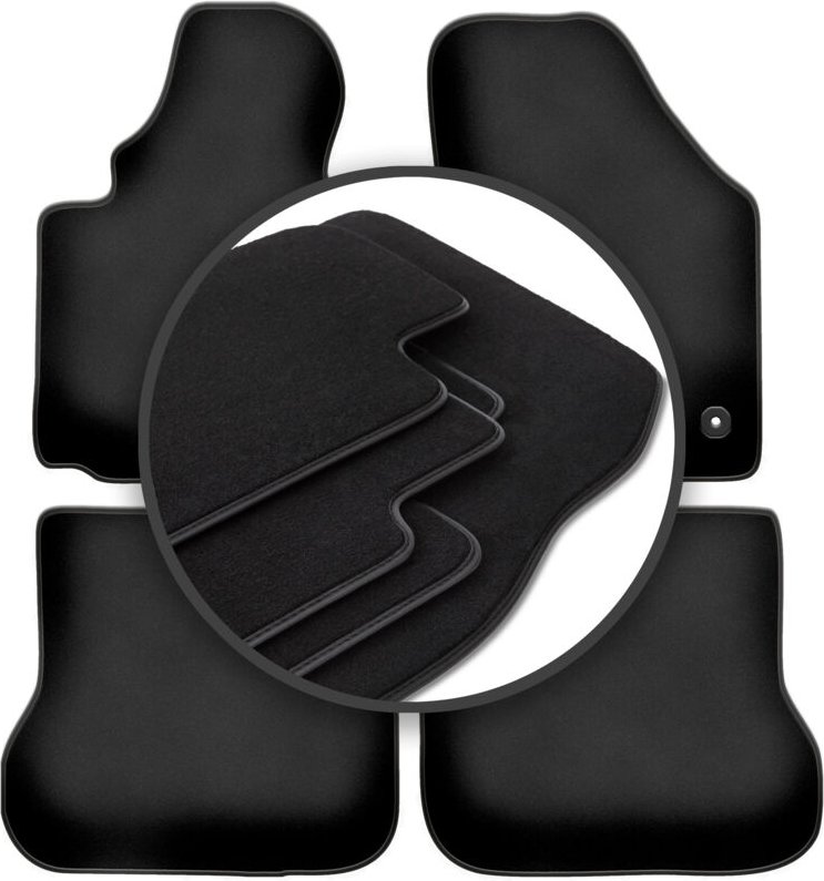 Premium-Fußmatten für: Volkswagen Caddy 2K Minivan (2004-2010)