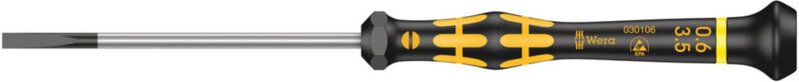 Elektronik- Schraubendreher esd Schlitz 3,5x0,6x80mm Wera