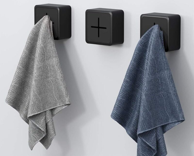 3er-Pack Handtuchhaken für die Küche – selbstklebender Handtuchhalter für die Küche, Handtuchhaken zur Wandmontage für K...