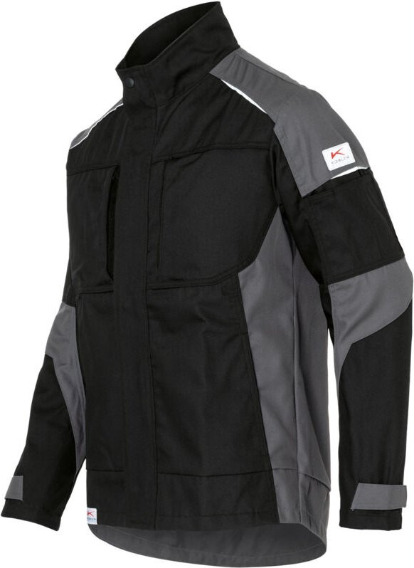 Kübler Jacke activiq cotton+ schwarz/anthrazit Gr. l