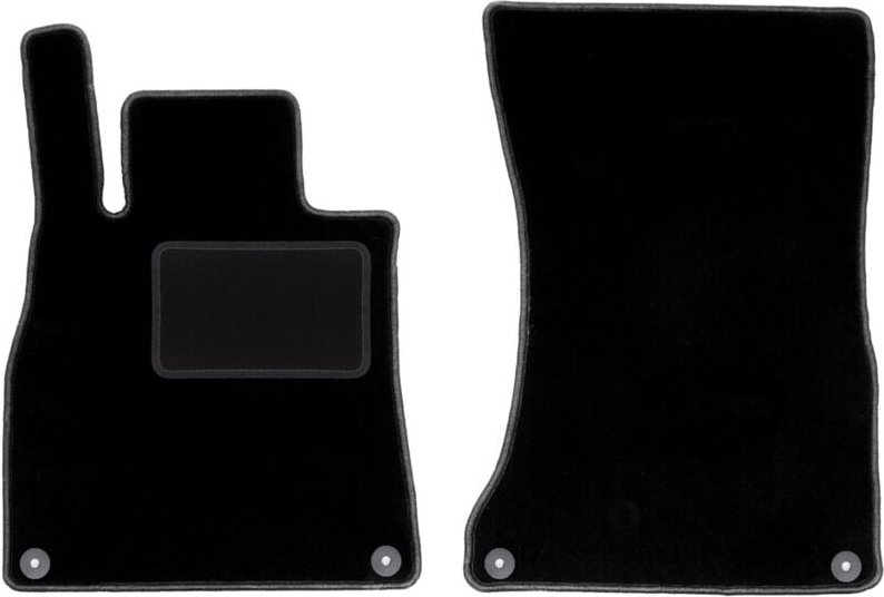 Vordere Matten schwarz für: Mercedes S W222 Limousine (2013-2020)