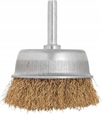 Messingdraht-Frontbürste 60mm mit Stift