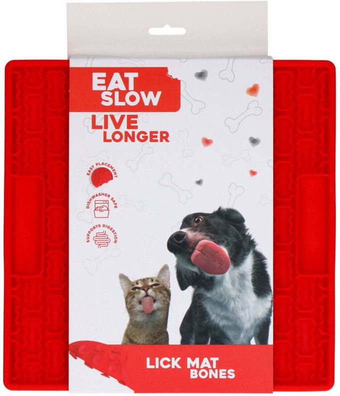 Essen sie langsam leben sie langer lecken sie matte bones red 885