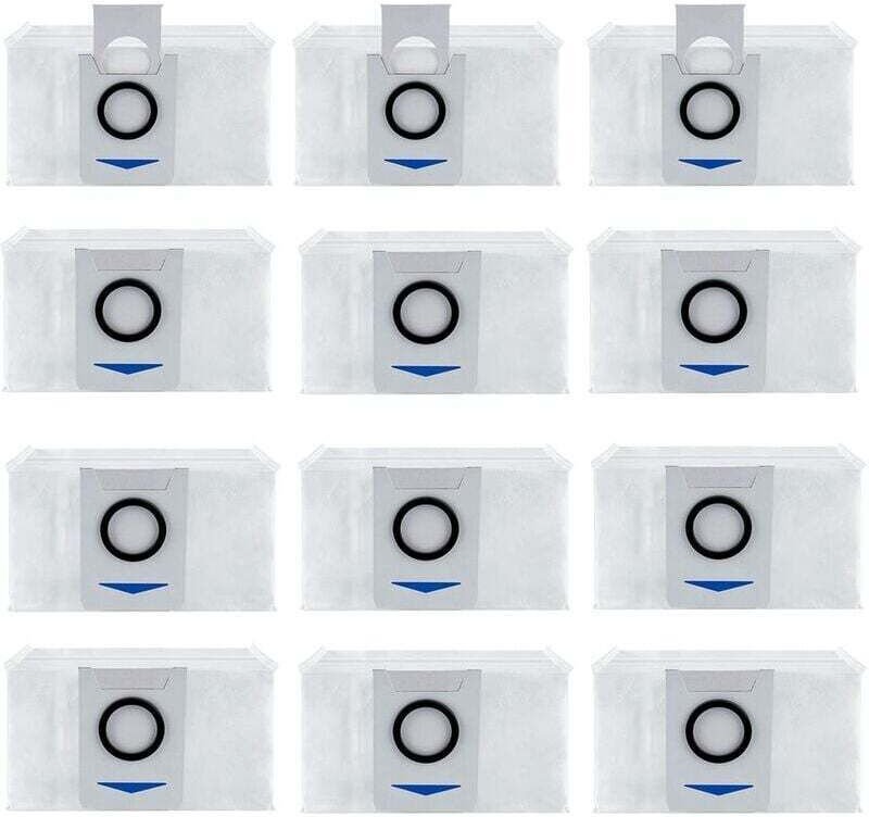 Confezione da 12 accessori per sacchetti per aspirapolvere per Ecovacs Deebot X1 Omni / X1 e Omni, accessori di ricambio...
