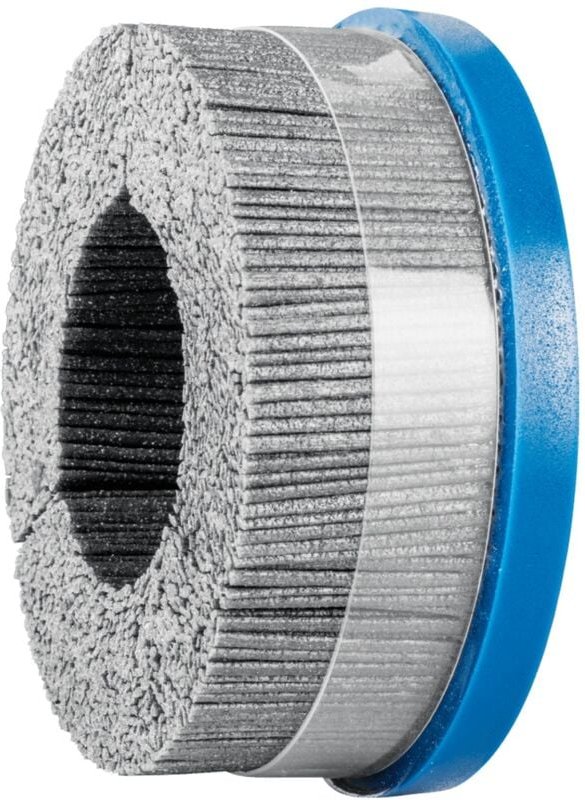 PFERD TOOLS COMPOSITE Tellerbürste DBUR Ø 125x22,2 mm Bohrung SiC-Filament-Ø 1,14 mm Korn 80 stationär