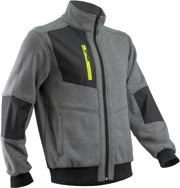 Arbeitsjacke aus Fleece MIKAN - Grau 3XL - 60/62