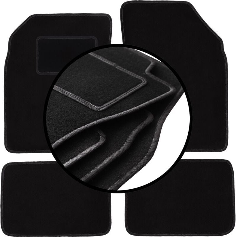 Komplettset Veloursmatten für: Nissan Micra K11 Fließheck (1992-2003)