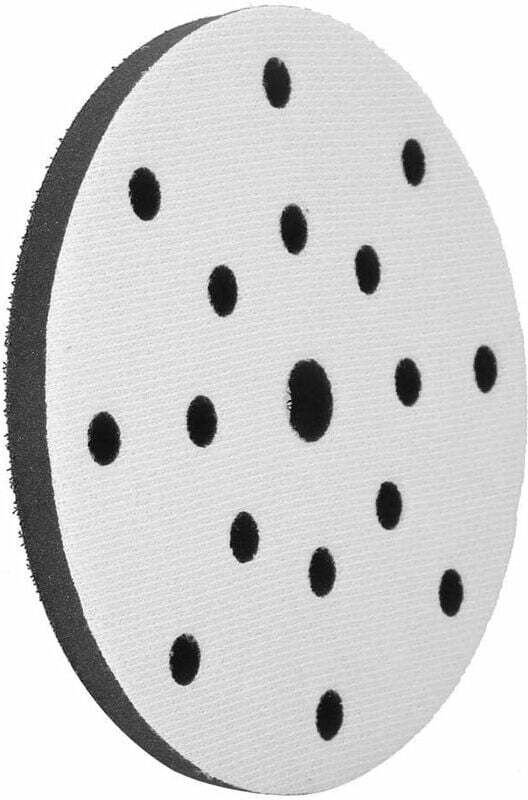Stück weiche Schleifpads, 150 mm weiche Schleifschnittstelle, Schleifpad-Durchmesser 150 mm (17 Löcher) - Ahlsen