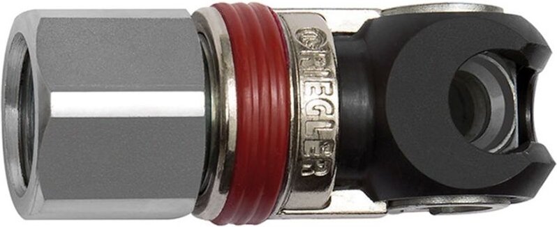 Schwenk-Sicherheitskupplung nw 5,5, aro 210, Stahl, g 1/4 ig - Riegler