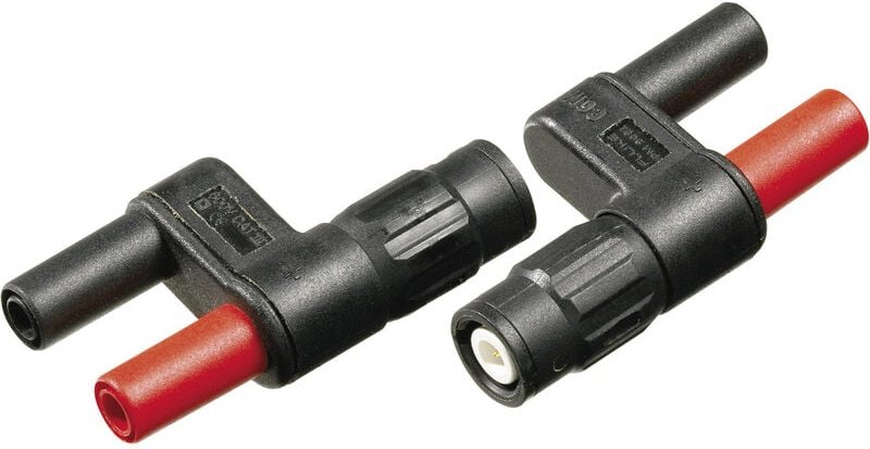Fluke PM9082 Messadapter BNC-Stecker - Buchse 4 mm Schwarz