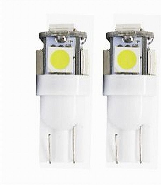 Maxtech - Trade Shop T-105050 12V 5LED T10 positionslampen ultra helle 6000K lampen -