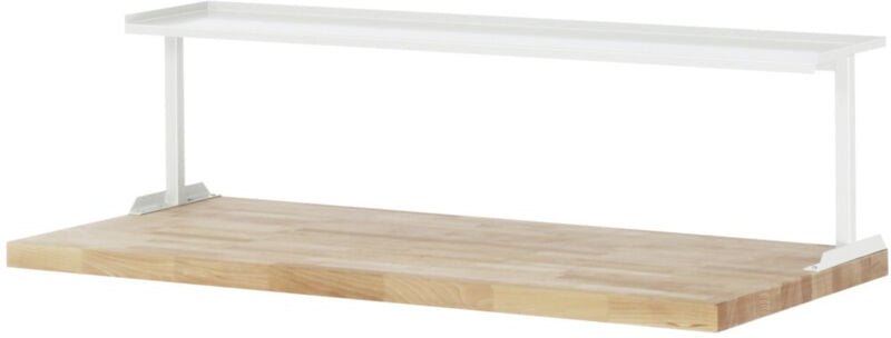 Ablage für Arbeitstische/Werkbänke aus Stahlblech BxTxH 750x300x375 mm - RAU