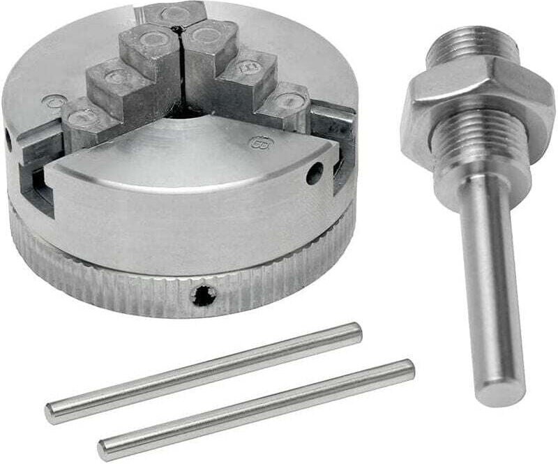 Thumbnail - Dreibackenfutter-Mini-Drehmaschine Zinklegierung Dreibackenfutter M12 1 Hand-Elektro-Bohrfutter Pleuel Elektrowerkzeug
