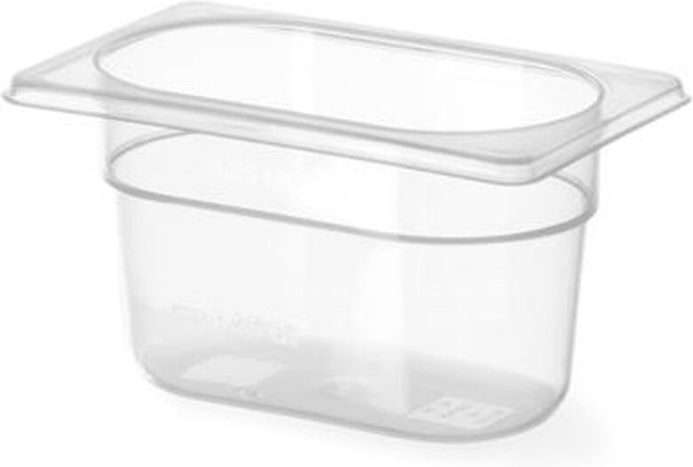 Hendi - Gastronorm-Behälter 1/9, Profi Line, 1,0, gn 1/9, 1L, Transparent, 176x108x(H)100mm