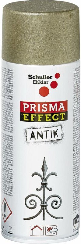 Schuller Eh'klar - Schuller Prisma Lackspray Effekt Antikspray - Acryl Sprühlack mit Eisenklimmer-Effekt 400mm, graphitg...