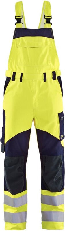 Multinorm Arbeitsoverall inhärent 2889 - Neon Gelb / Marine 46C