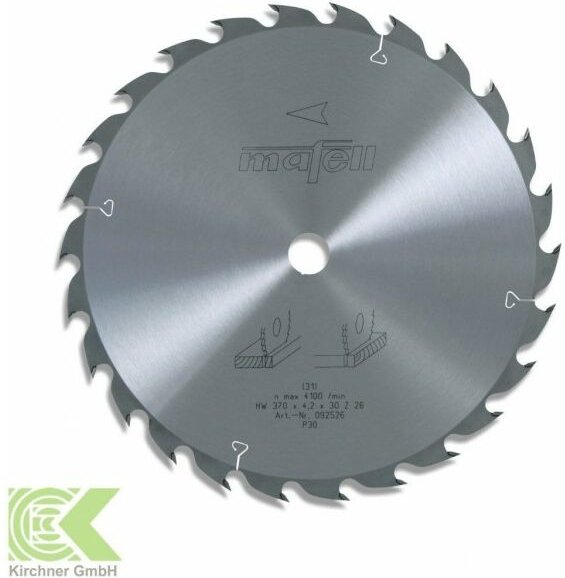 Thumbnail - Sägeblatt hm 370 x 2,2 / 4,2 x 30 mm z 26 Handkreissäge mks 145 ec 092526 - Mafell