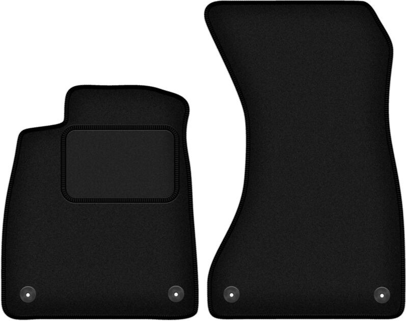 Vordere Matten schwarz für: Audi A5 F53 Coupé (2016-)